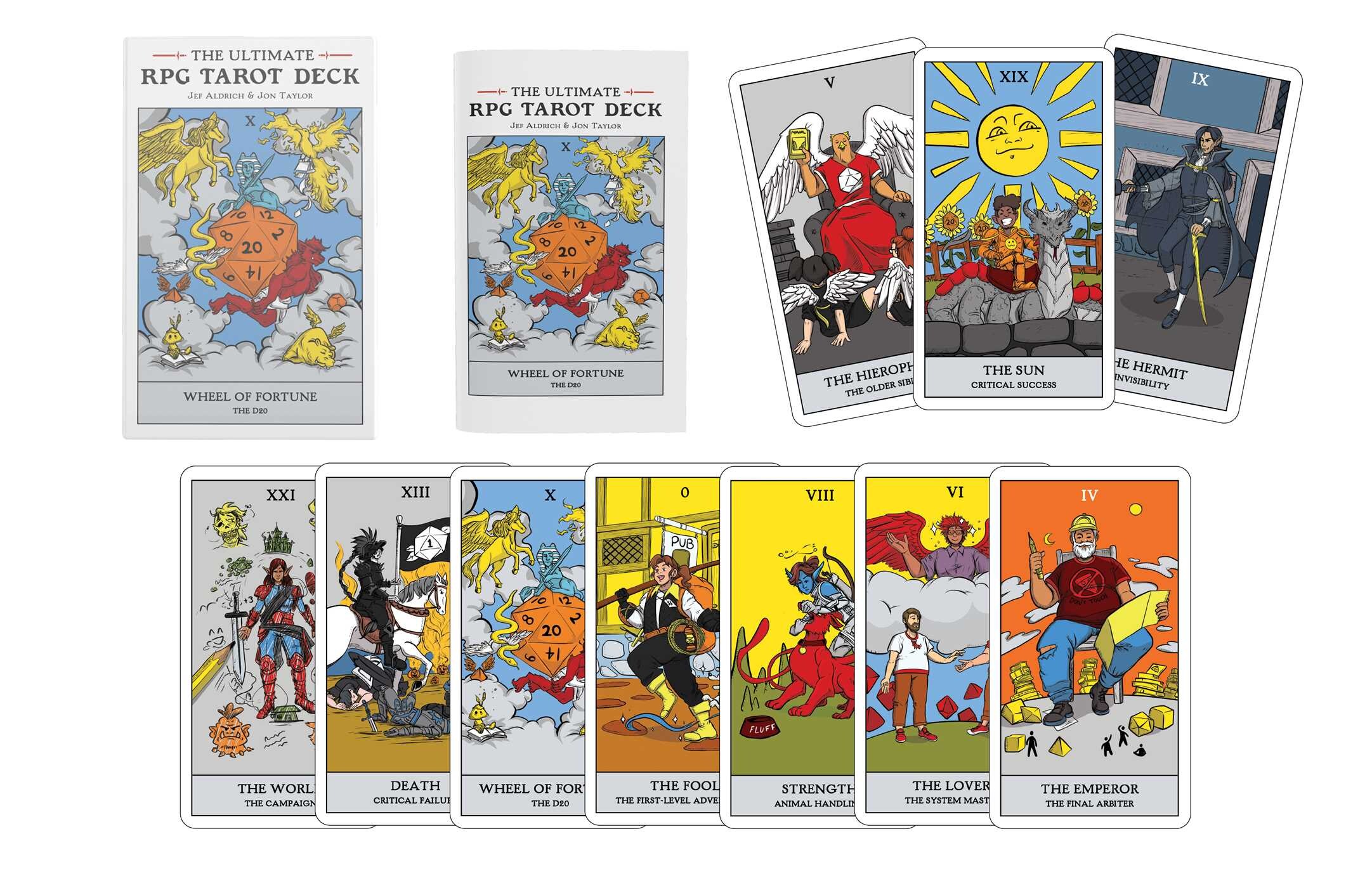 Shuffle for Initiative with the Ultimate RPG Tarot Deck!