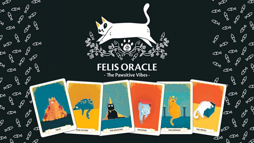 Kickstarter Campaign Launches for Adorable ‘Felis Oracle Deck’